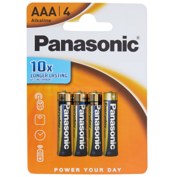 Panasonic - Alkaline Power AAA Batterien 4er-Pack